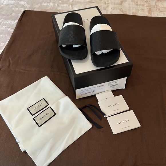 Gucci Men'S Gg Slide Sandal - Picture 3 of 10
